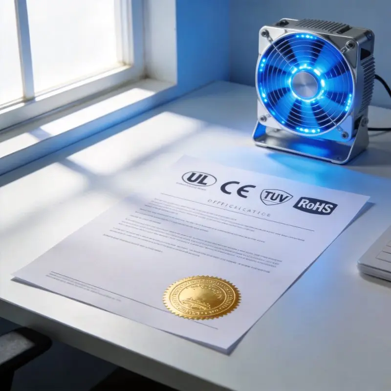 Cooling Fan International Certification Guide (UL/CE/TUV/RoHS)